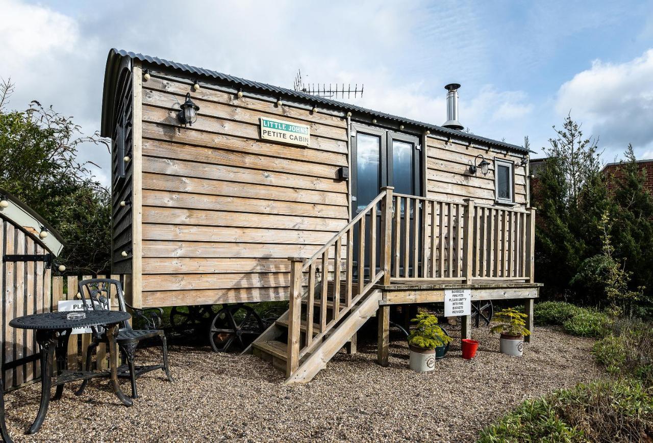 The Little John Petite Cosy Log Cabin - Sleeps 2, Great For Romantic Breaks, Couples, Single Guests, Near Sherwood Forest At Fairview Farm, Nottingham Set In 88 Acres Blidworth Esterno foto