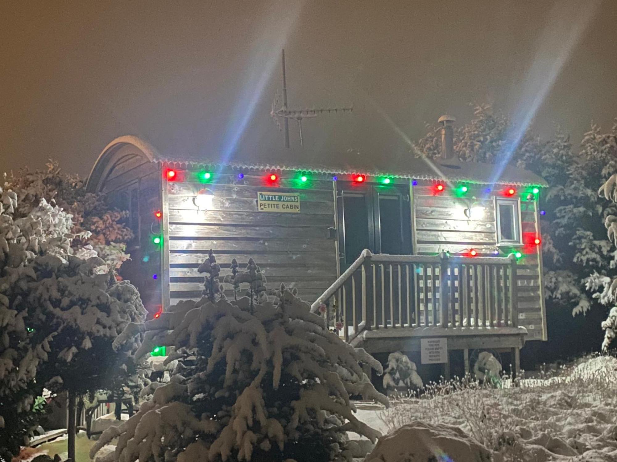 The Little John Petite Cosy Log Cabin - Sleeps 2, Great For Romantic Breaks, Couples, Single Guests, Near Sherwood Forest At Fairview Farm, Nottingham Set In 88 Acres Blidworth Esterno foto