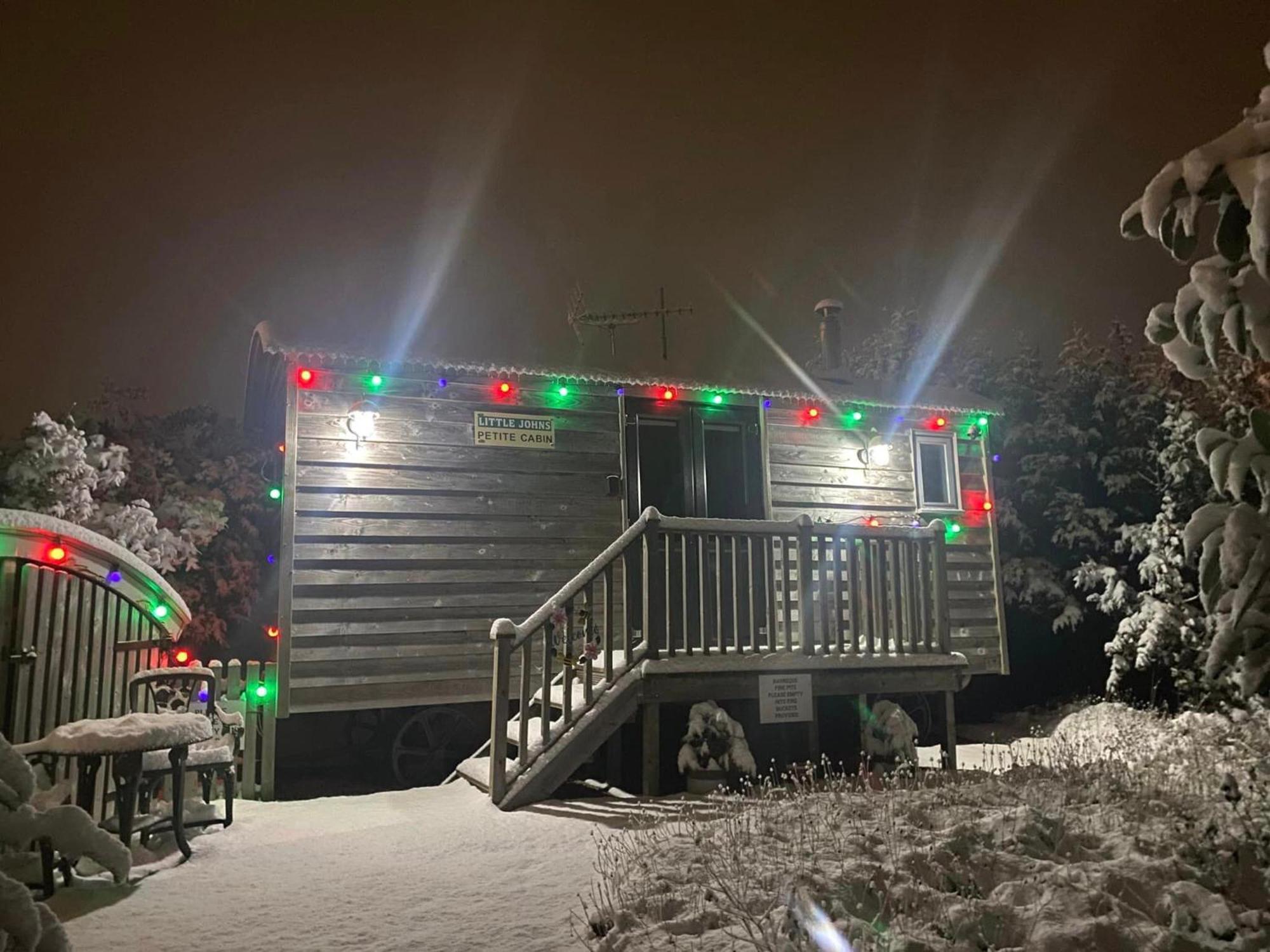 The Little John Petite Cosy Log Cabin - Sleeps 2, Great For Romantic Breaks, Couples, Single Guests, Near Sherwood Forest At Fairview Farm, Nottingham Set In 88 Acres Blidworth Esterno foto