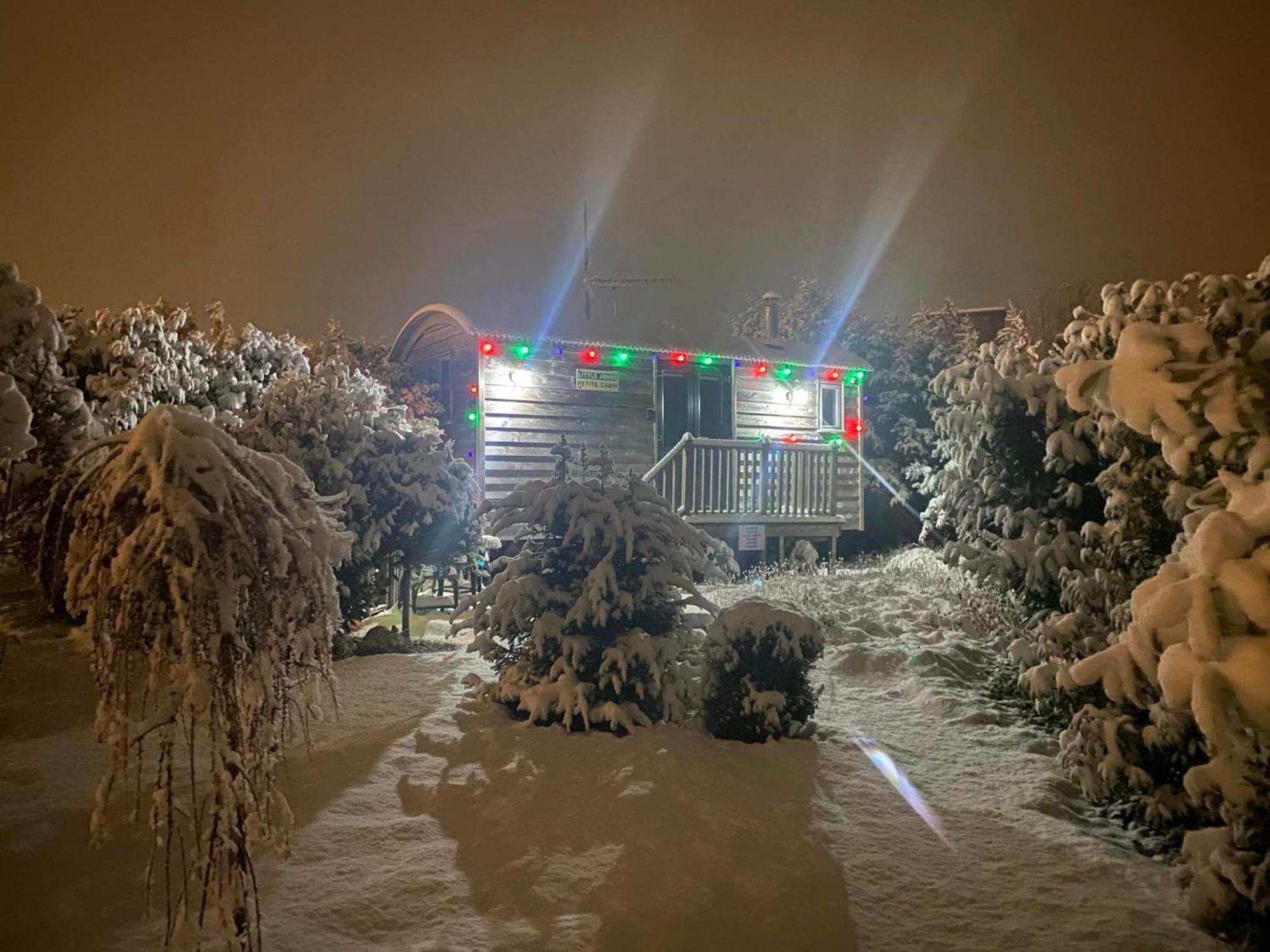 The Little John Petite Cosy Log Cabin - Sleeps 2, Great For Romantic Breaks, Couples, Single Guests, Near Sherwood Forest At Fairview Farm, Nottingham Set In 88 Acres Blidworth Esterno foto
